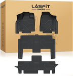 LASFIT Floor Mats Fit for Chrysler Town & Country 2008-2016/Dodge Grand Caravan 2008-2020, All Weather TPE Fit Floor Liner for Chrysler Town & Country & Dodge Grand Caravan 3 Row Car Mats, Black