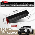 Muslogy Center Console Inserts Compatible with 2024 2025 2026 Tacoma Accessories Middle Console Gear Shift Waterproof Silicone Inserts Beside Handbrake Gear Shift Storage Organizer (Won't fit 4Runner)