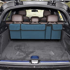 BELOMI Car Trunk Organizer, Auto Waterproof Sturdy Backseat Hanging Large Storage Collapsible Cargo Bag with Anti-Slip