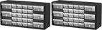 Akro-Mils 26-Drawer Plastic Drawer Storage Cabinet for Garage Organization, Bead Organizer, Building Bricks Storage, Teacher 