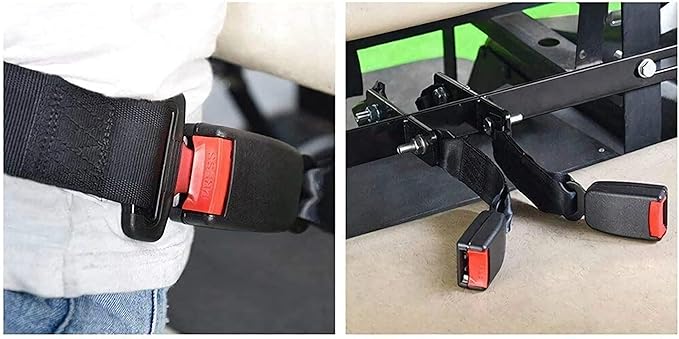Universal Seatbelt Kit for Golf Cart, Go Kart, UTV, EZGO, Yamaha, Club Car Seat Belt Kit (2 Pack)