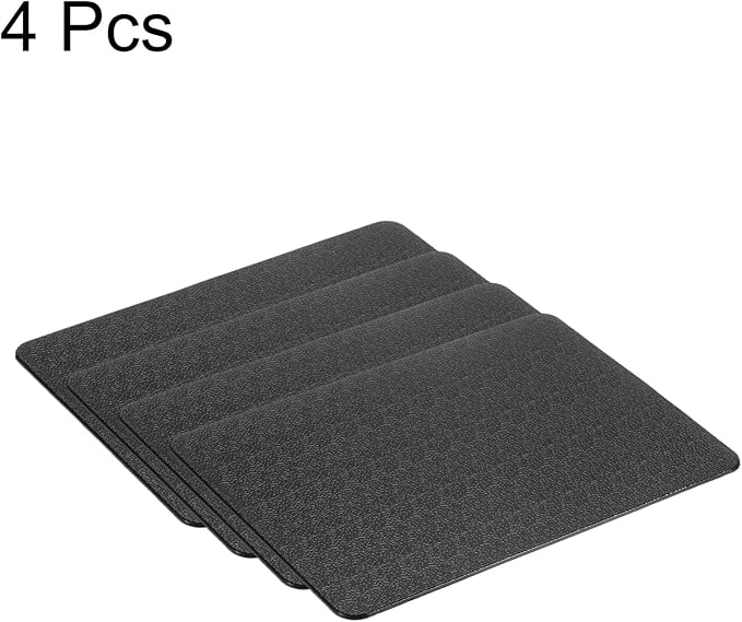 HARFINGTON 4pcs Car Dashboard Anti-Slip Mat 7" x 5" Universal Sticky Dash Pad Washable Reusable Car Non-Slip Mats for Phone K