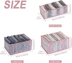 3PCS Wardrobe Clothes Organizer - Foldable Closet Drawer Organizer for Clothes, Portable Closet Organizers and Storage Bins, 