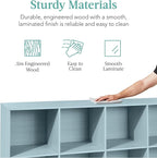 Best Choice Products Kids Bookcase 8-Cube Storage Organizer, 11in Shelf Opening, Bookshelf, Toy Storage, Customizable w/ 3 Re