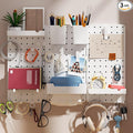 Pegboard Combination Kit - Pegboards and Accessories Modular Hanging for Wall Organizer, Crafts Organization, Ornaments Displ