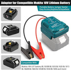 for Makita 18V Li-ion Battery Car Jump Starter Adapter - 11AWG Heavy Duty Booster Cable for 3.5L Vehicles (Battery Not Included)
