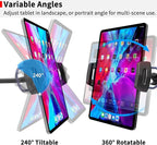 APPS2Car Upgraded Tablet Car Mount for iPad Truck Holder Long Arm Extension Strong Suction Cup Windshield Mount for 7-13 Inch Tablet iPad Pro Air Mini