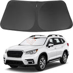 Front Windshield Sun Shade Foldable Car Front Window Sun Shade Windshield Shade Custom Fit for 2019-2025 2026 Su-baru Ascent Block UV Rays Accessories Heat Keep Cooler