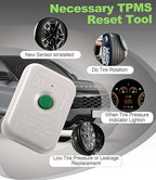 TPMS Relearn Tool for Ford, FIRSTOOL TPMS19 TPMS Reset Tool Tire Sensor Programmer Reset Tool Tire Sensor Pressure Monitor Ac