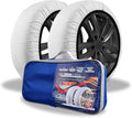 KNK Boutique Automotive Snow Socks for Tires - Eco Series for Efficient Grip Alternative for Tire Snow Chain - Snow Traction 