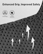 Belinous Leather Steering Wheel Cover Lace Up, Hand-Stitch on Wrap, Steering Wrap Compatible with Ford 2016 2017 2018 2019 F150 Raptor (Black)