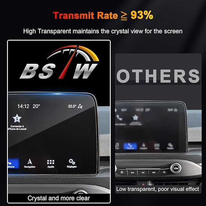 for 2020 Ford Escape Screen Protector for 2020-2025 Escape Active/ST-Line Select/Titanium SYNC 3 8" Touchscreen for 2025 Esca
