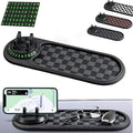 Multi-Functional Support Anti-Slip Pad, 360° Rotatable Multifunction Car Anti Slip Mat Phone Holder, Anti Slip Car Dash Grip 