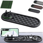 Multi-Functional Support Anti-Slip Pad, 360° Rotatable Multifunction Car Anti Slip Mat Phone Holder, Anti Slip Car Dash Grip 