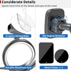 APPS2Car Magnetic Phone Holder for Car, 14-Inch Anti-Shake Windshield Phone Mount for Truck [Flexible Long Arm], Gooseneck Cell Phone Car Mount [6 Strong Magnets] Fit for iPhone & Android Smartphones