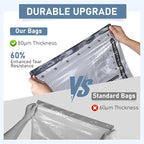 20 Pack Travel Vacuum Storage Bags with Rechargeable Electric Pump, Compression Packing Seal Bag for Luggage, 5 Small + 5 Med