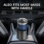 RAYMYLO Car Cup Holder Expander with Adjustable Base, Cup Holder Insert for Car Compatible with Most 32/40 Oz Water Bottles 1