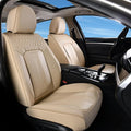 Coverado Seat Covers, Car Seat Covers Front Seats, Beige Seat Cover, Waterproof Car Seat Cushion, Front Car Seat Covers Leath