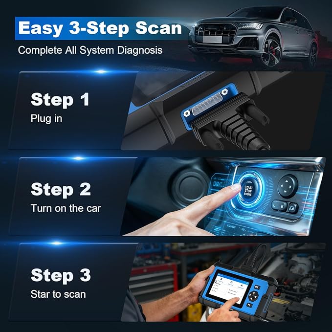 ArtiDiag600 Pro OBD2 Scanner Diagnostic Tool - TOPDON Automotive Scan Tool with Full Systems, Car Code Reader with 9 Reset