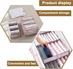 3PCS Wardrobe Clothes Organizer - Foldable Closet Drawer Organizer for Clothes, Portable Closet Organizers and Storage Bins, 