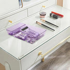 Kitchen Desk Drawer Organizers Storage for Office, Small Acrylic Vanity Trays Makeup Organizer for Drawer Bathroom Plastic Ma