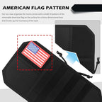 2026 New Car Visor Organizer with American Flag,High-Capacity Car Sun Visor Organizer for Storing Sunglasses/Pens/Driver'S Licence,Multifunctional Sunvisor Organizers with Zipper