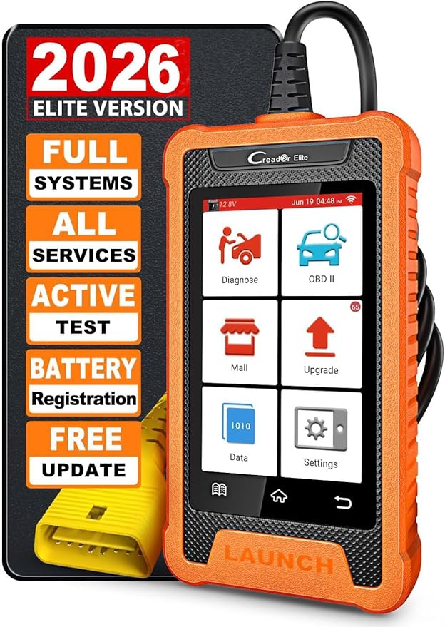 2026 LAUNCH Creader Elite for Mercedes-Benz MB Sprinter Maybach Full System OBD2 Scanner, Bidirectional Diagnostic Scan Tool,