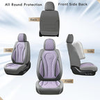 Coverado Leather Seat Covers 2 Seats, Car Seat Covers Front Seats, Purple Car Seat Cover 2 Pack, Front Car Seat Covers, Car S