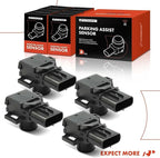 A-Premium 4-PC Reverse Backup Parking Assist Sensor Compatible with Select Toyota & Lexus Models - Land Cruiser 2013-2015, RX