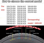 Car Snow Chains, Auto-Fixing Tire Chains for MG 6 Standard Sedan 2024-2025, Quick Fit Portable Reusable Universal Emergency T