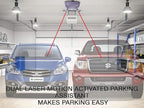 Zento Deals Dual Laser Motion Activated Parking Assistant Park Right Assistance Car Motion LED Light (Pack 2