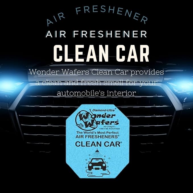 Wonder Wafers 250 Count Clean Car Unwrapped Automobile Professional Use Air Fresheners Car and Truck Detail