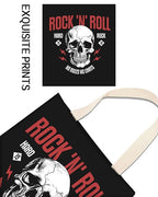 Car Trash Can, Durable Hanging Car Trash Garbage Bag, Cute Automotive Garbage Cans Organizer, Black Rock Skull