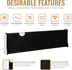 RAPTUROUS Adjustable Drawer Dividers 6 Pack, 4” High, 15.5-21” Long, Dresser Drawer Organizer for Bedroom, Closet, Kitchen, N