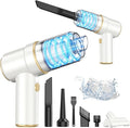 KMM Handheld Car Vacuum Cleaner, 9000PA Vacuum Cleaner & Air Duster, 120W High Power Vacuum Portable Cordless, Hand Held Vacu