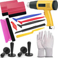 Spanno Heat Gun for Vinyl Wrap, Car Wrap Kit for Window Tint, Include Heat Gun, Plastic Squeegees, Magnet Holder, Gloves