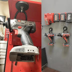 4 Pack Strong Garage Magnetic Hooks, Power Tool Organizer Rack, Heavy Duty Storage Utility Magnet Hooks for Power Drill,Garde