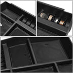 DNA Motoring Center Console Organizer Tray Compatible with 15-18 F150, Armrest Storage Box, ZTL-Y-0006