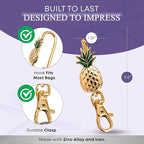 Women’s Bag Charm Key Finder, Car Keychain Hook, Cute Purse Organizer & Tote Bag Accessories, Gifts for Mom - Original