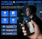 KINGBOLEN SOLOSCAN Bluetooth OBD2 Scanner for Mercedes-Benz MB (A/C/E/S/G/More), Maybach Bidirectional Scan Tool, All System