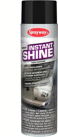 Sprayway SW936 Aerosol Instant Shine Vinyl Cleaner and Protectant, 11 oz.