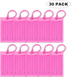 30 Pack Luggage Tags for Suitcases, Airplane Travel Essentials for Flying, International Travel Must Haves, and Luggage Acces