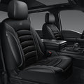 CAR PASS Comfortable 3D Foam Mesh Leather Car Seat Covers Front, Air Cool Mesh Breathable Front Seat Covers for Car, Universa