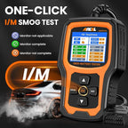 ANCEL AD410 PRO OBD2 Scanner and Battery Tester, 2-in-1 Car Diagnostic Tool, Check Engine Light, EVAP Test, Live Data, 12V