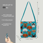 BeeGreen Reusable Grocery Shopping Bag -Travel Tote Bag - Foldable Compact Sturdy Bags