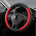 Skechers Steering Wheel Cover Memory Foam,Luxury Leather Steering Wheel Covers,Universal Anti-Slip Fit 14" 1/2-15" Car Wheel 