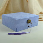Women Jewelry Box Lockable 3 Layers Large Jewelry Organizer Storage Case for Earrings Necklaces Rings Bracelets,Green Display