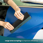 NEWISHTOOL 7 In 1 Vinyl Squeegee Tool, Different Sizes Plastic Scraper Cards with Micro Fiber Suede Felt Edge Felt Squeegee Set for Wallpaper Smoothing, Car Wrapping, Window Tinting and PPF Installing