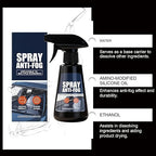 Car Windshield Anti-Fog Spray - Windshield Cleaner, Car Rear View Mirror Defogger, 250ml Rain Fog, Car Windshield Fog, Car Wi
