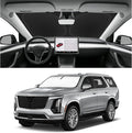 Custom Fit Windshield Sun Shade for Cadillac Escalade 2021-2026, Blocks UV & Heat, Front Window Sunshade Accessories, Easy Fold & Store Keep Your Car Cooler